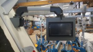 HMI Support System for Machines | Modular Swing Arm Mount
